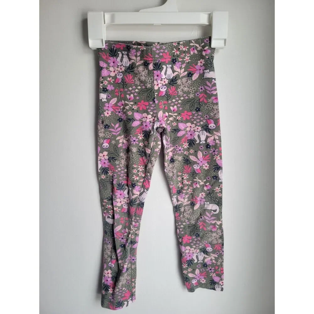 Carter's Kid Size 5 Pants Leggings Print Cute
